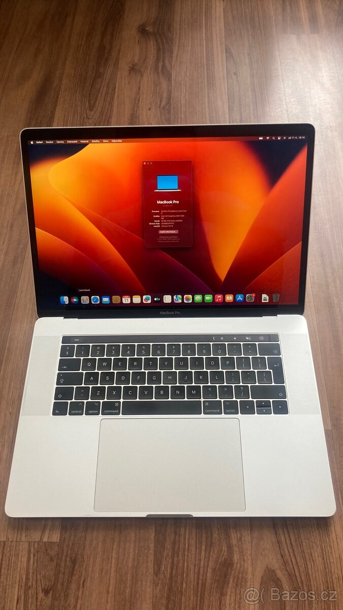 MacBook Pro 15”, i7, 16Gb, 256Gb