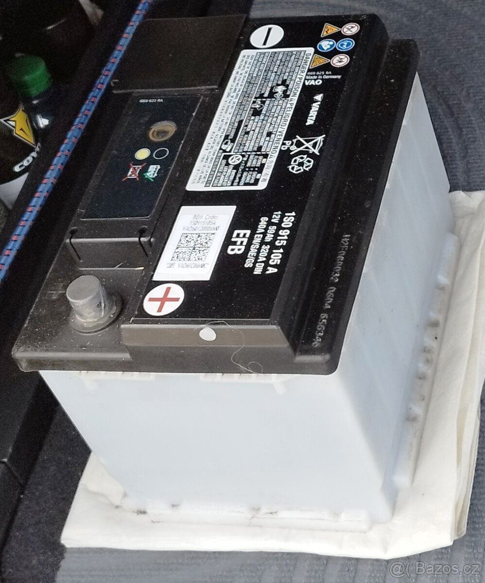 VARTA 1so 915 105 A 12v 59Ah 320a DIN 640 A EFB Autobater