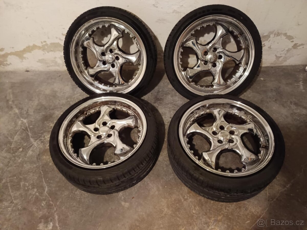 Letní pneumatiky s hliníkovými ráfky R18 5x100