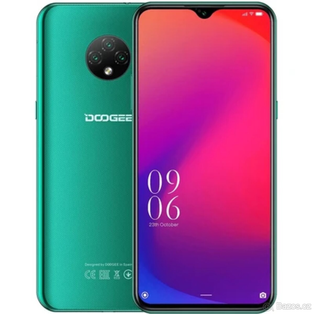 Doogee X95 DualSIM gsm 3+16GB zelený