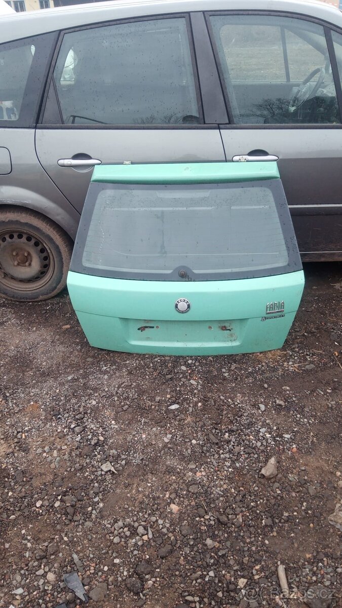 Škoda Fabia I. 5 dveře zelené