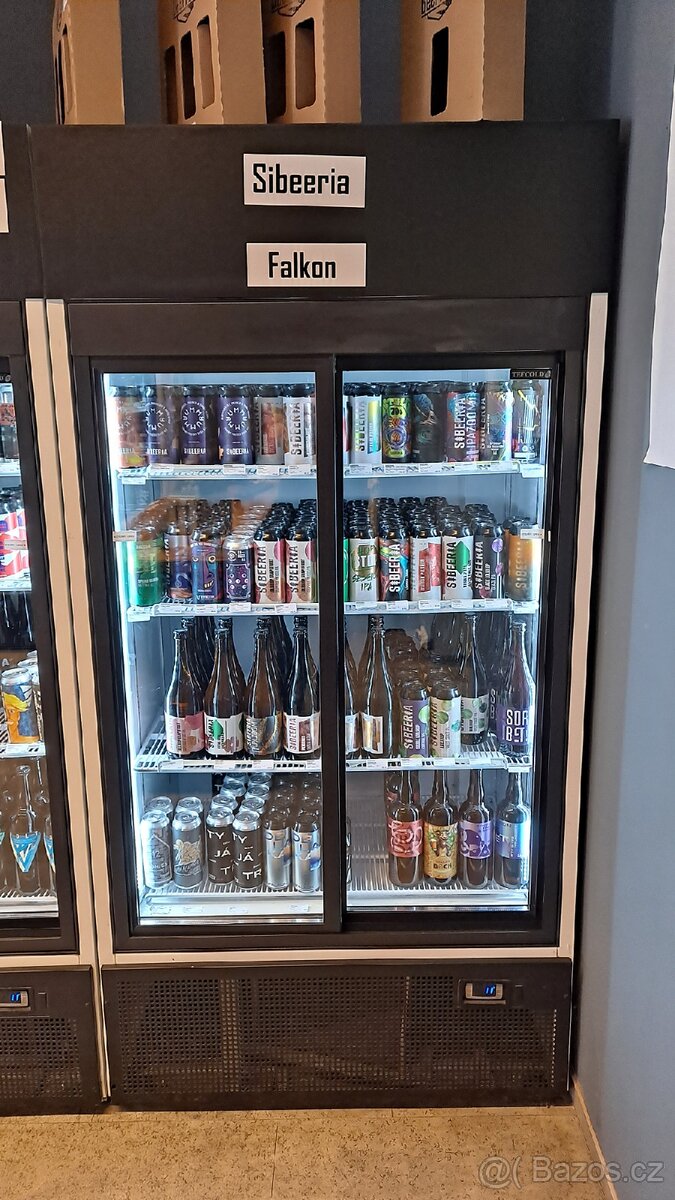 Prosklená lednice Tefcold FSC 1000 a 1200