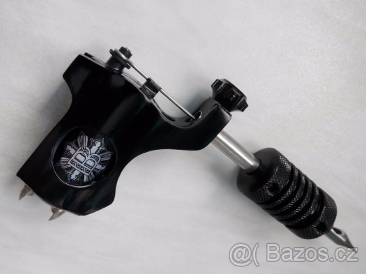 Rotační tetovací strojek s vodorovným motorem Bishop 120g