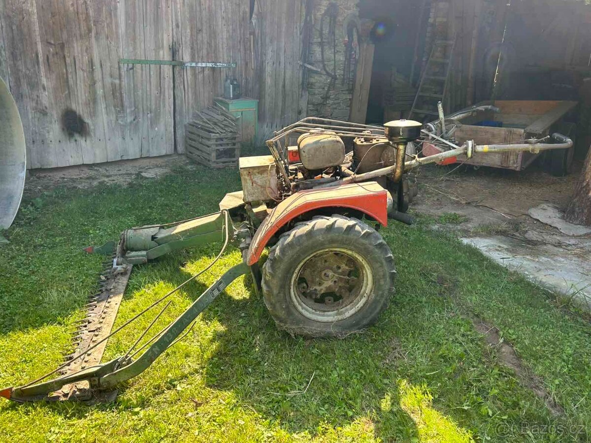Motorobot, půdní fréza TJ 6,5 diesel