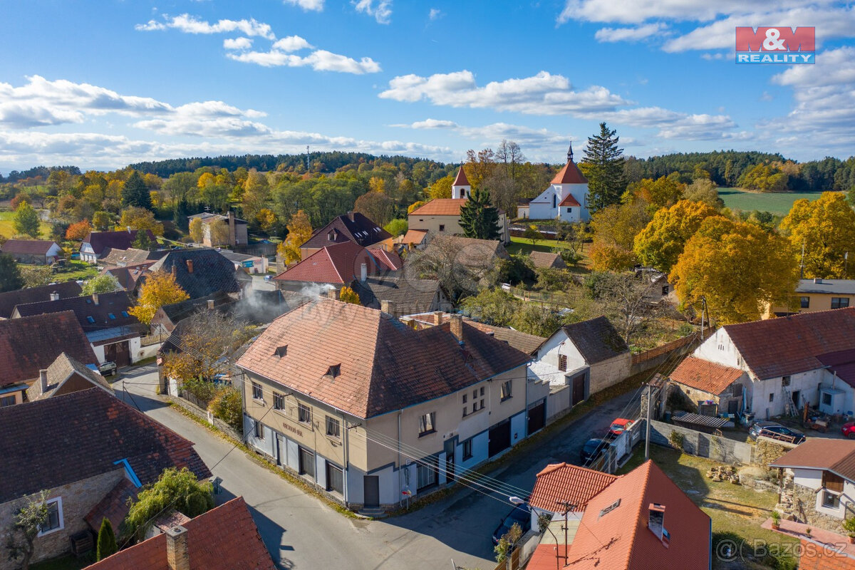 Prodej nájemního domu, 390 m², Záboří