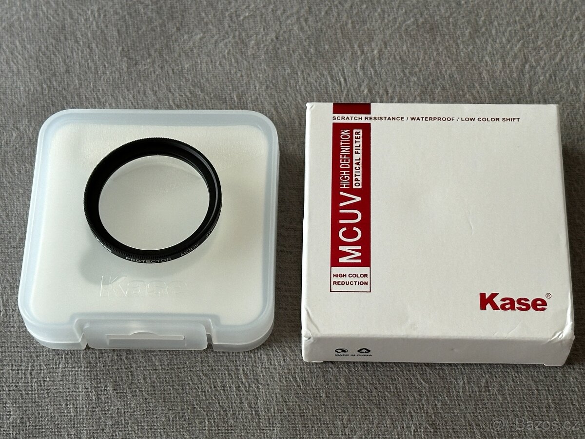Kase 37mm UV MCUV filtr, vč. pouzdra, NOVÝ