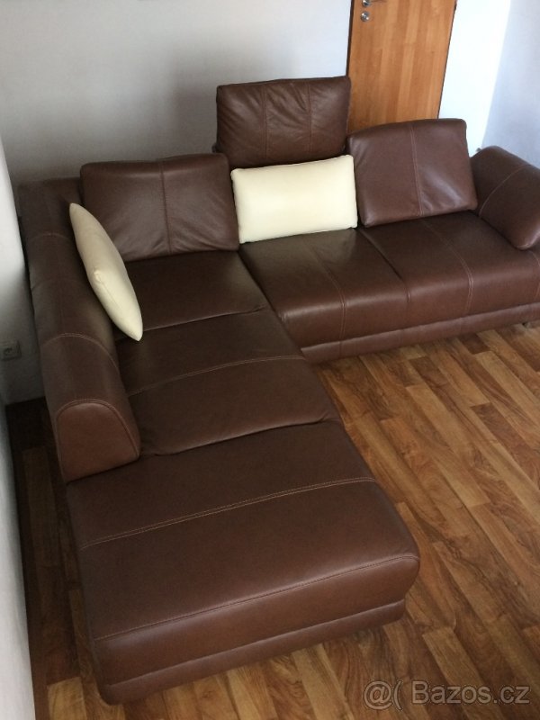 Nová kožená sedací s výraznou slevou