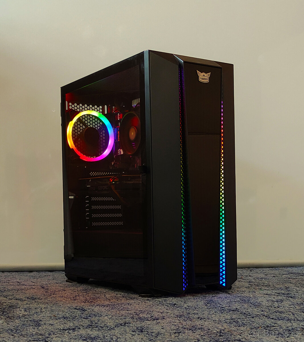 Herní PC | Ryzen 5 3600 | RX 5700-XT | 16GB ARGB | m.2 NVME