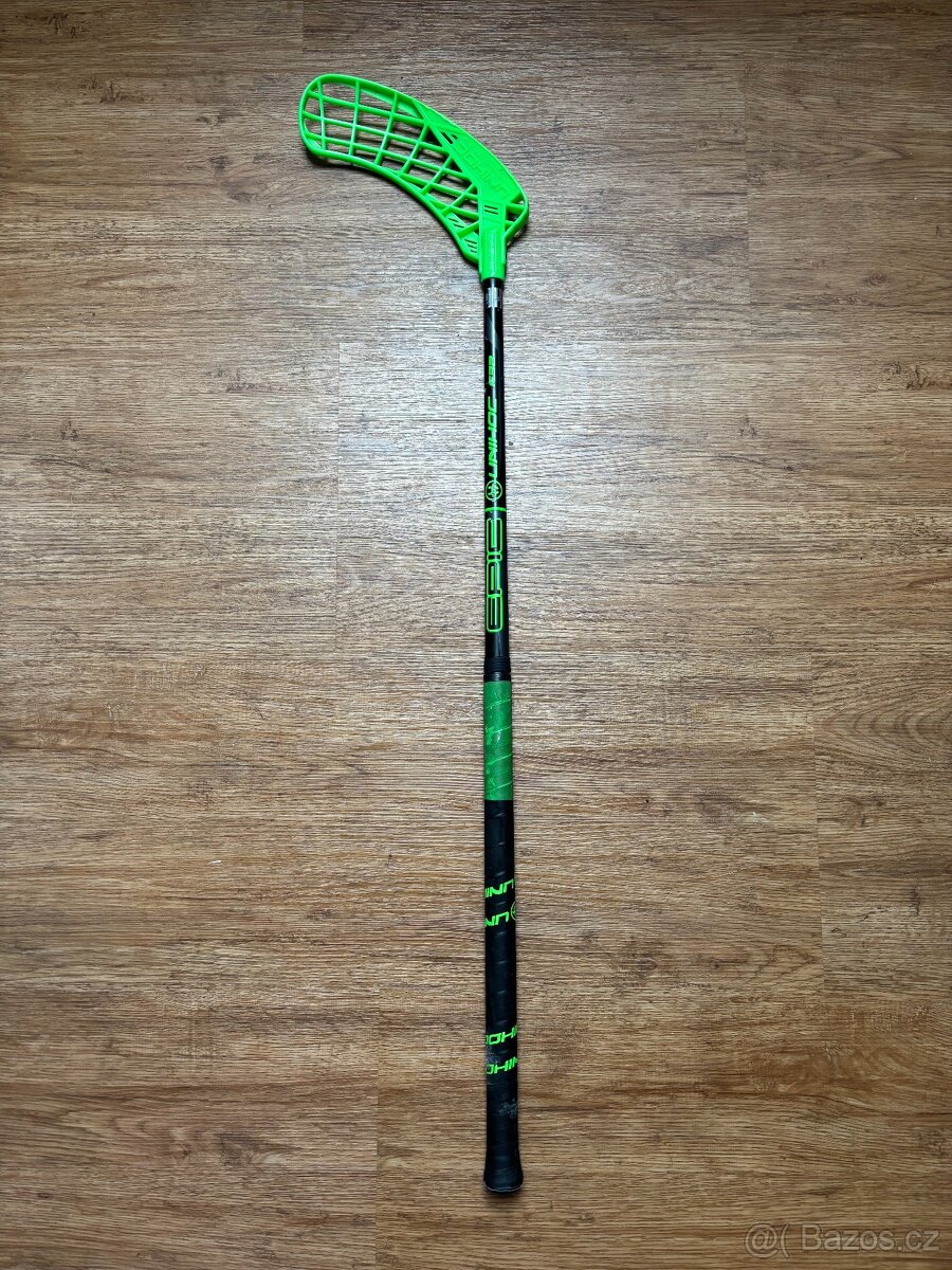 Hraná florbalová hůl Unihoc EPIC 32 black/neon green