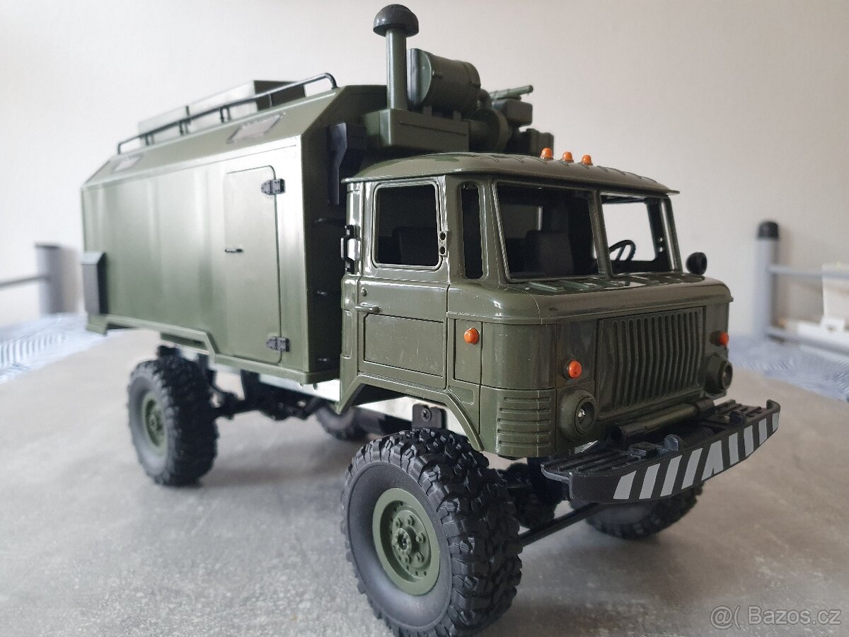 RC Military Truck GAZ 1/16 4WD zelený