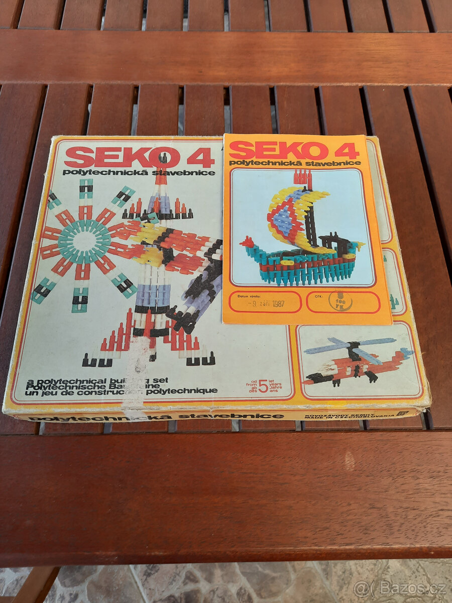 Retro stavebnice SEKO 4