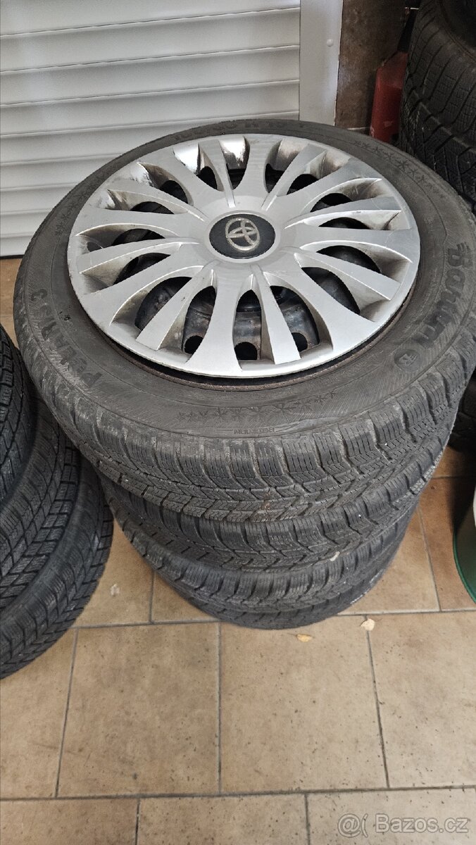 Plechové disky 4x100 R15 ET 45 TOYOTA