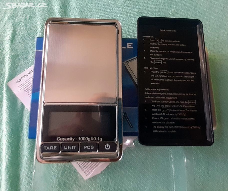 Digitální váha 1000g/0.1g
