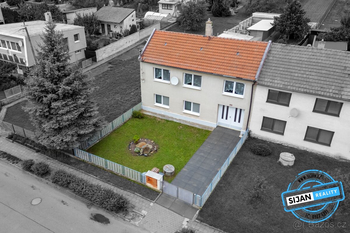 Prodej rodinného domu v obci Skalka, pozemek 598 m2