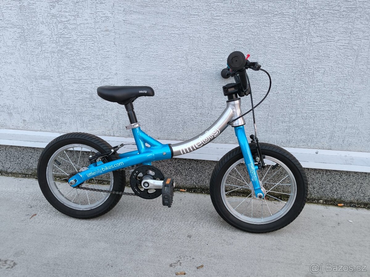 Moderní ultra lehké dětské kolo 16" plus odrážedlo