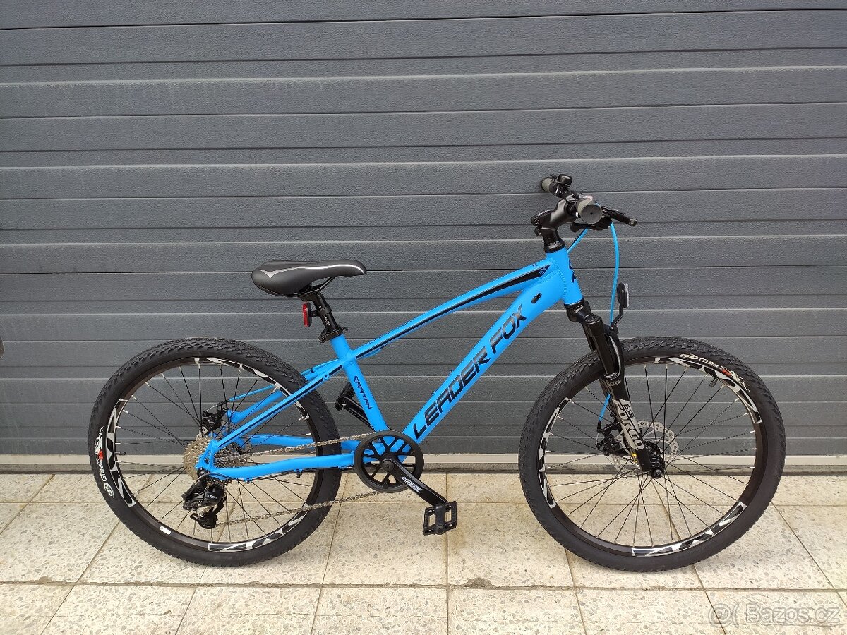Nové dětské kolo Leader Fox CAPITAN 24 13 alu rám,8 převodů