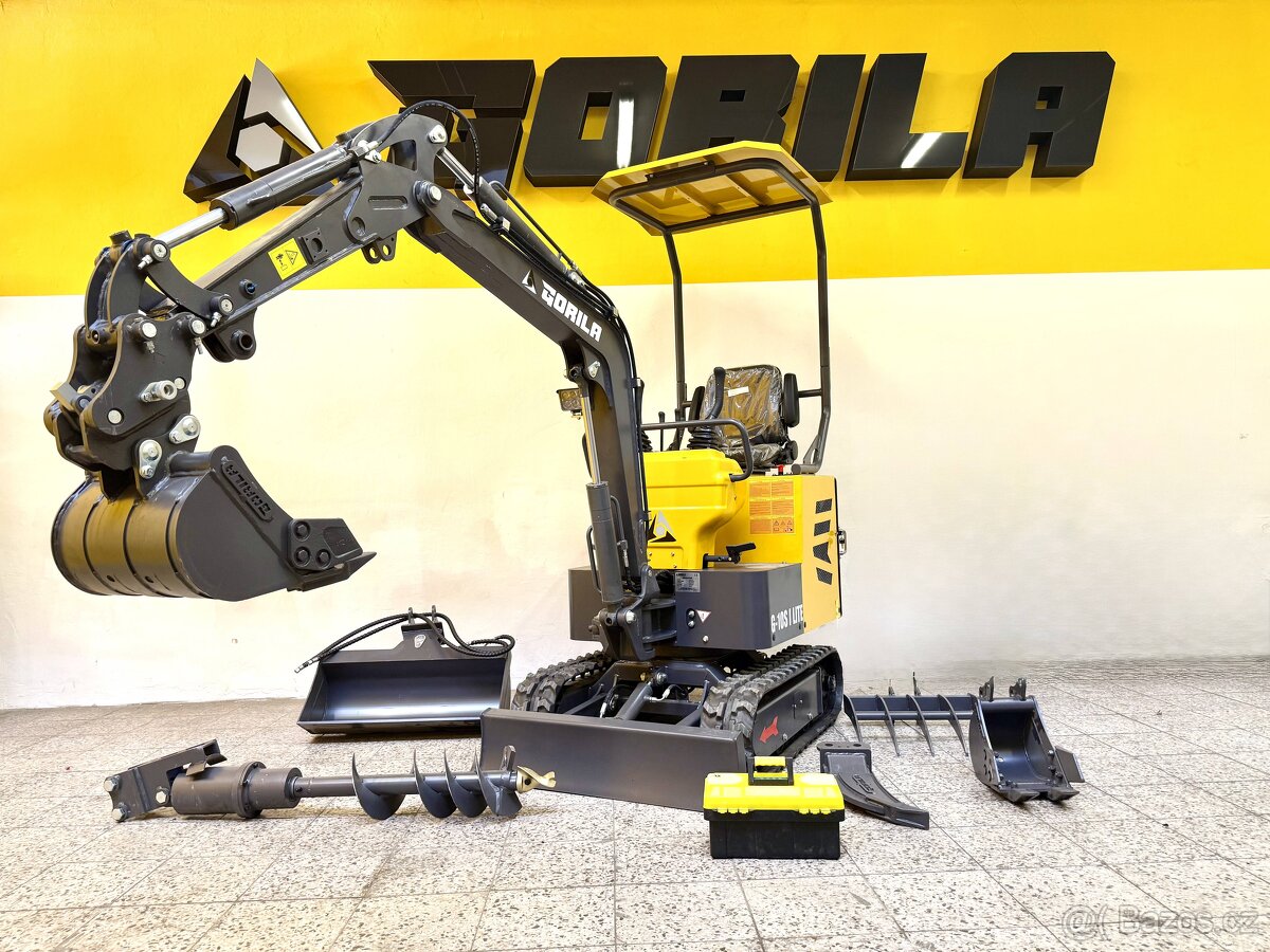 Minibagr G10S l LITE MEGA AKCE 72.000kč