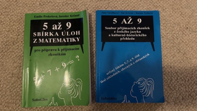 Sbírka úloh z matematiky a českého jazyka