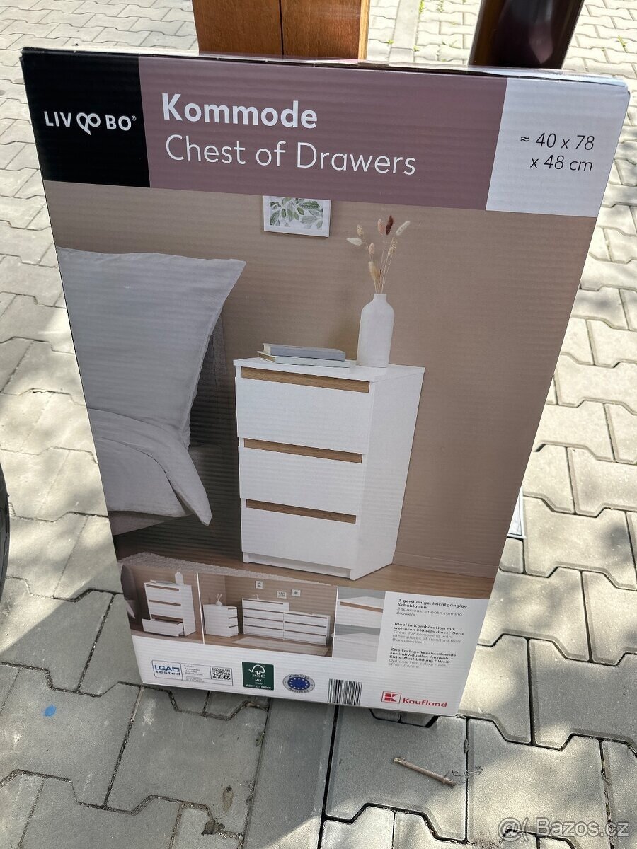 Komoda 40x78x48cm nová
