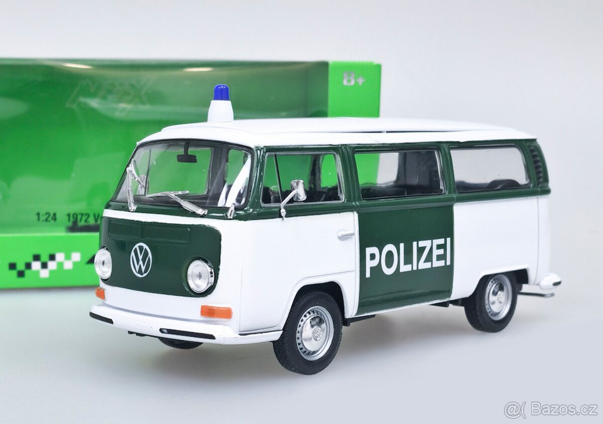 Volkswagen Bus T2 1:24 WELLY - Policie