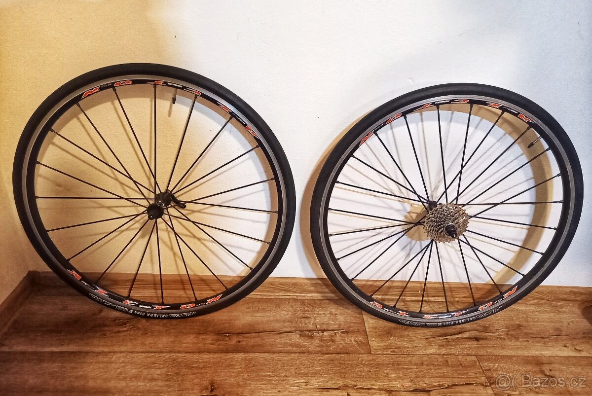 Alcyon Remerx zadní+přední kolo+kazeta 10s