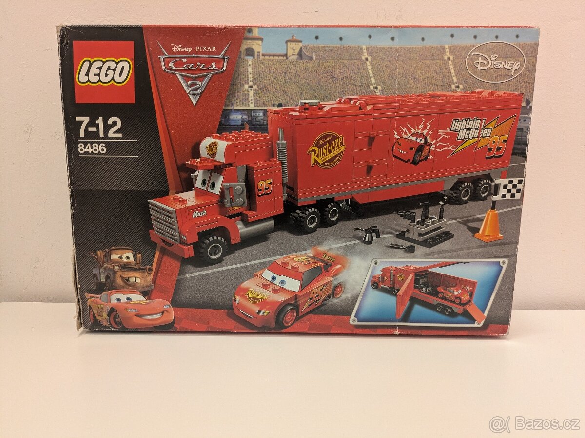 Lego McQueen 8486 Mack's Team Truck