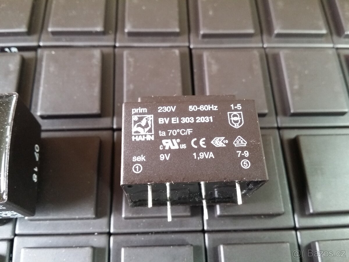 Transformator zn. HAHN - 230/9V