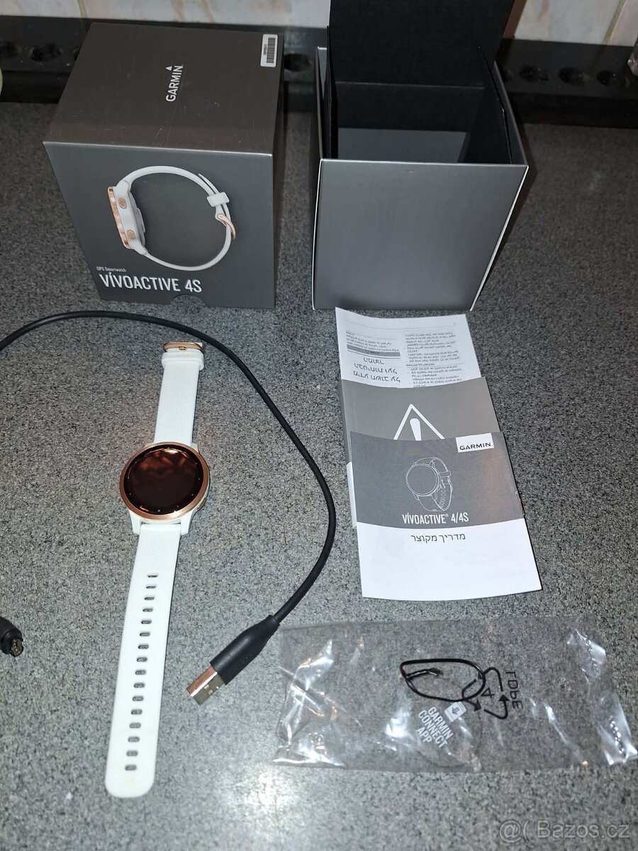 Garmin vívoactive4S RoseGold/White