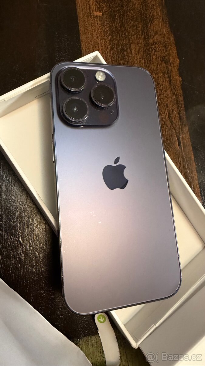 Iphone 14 Pro 512GB deep purple, 100% baterie