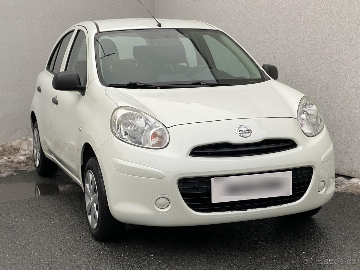 Nissan Micra 1.2i , 59 kW benzín, 2013