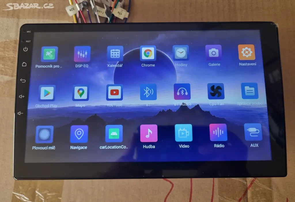 MONSTRUM 10.1" autorádio Android 8/128GB NXP6686