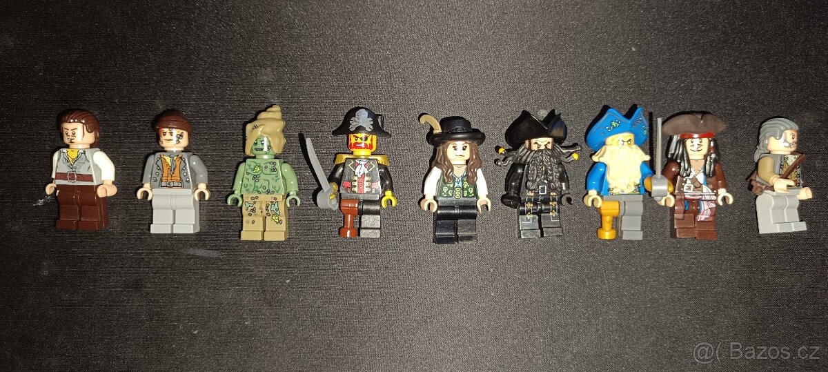 Lego figurky Piráti z Karibiku