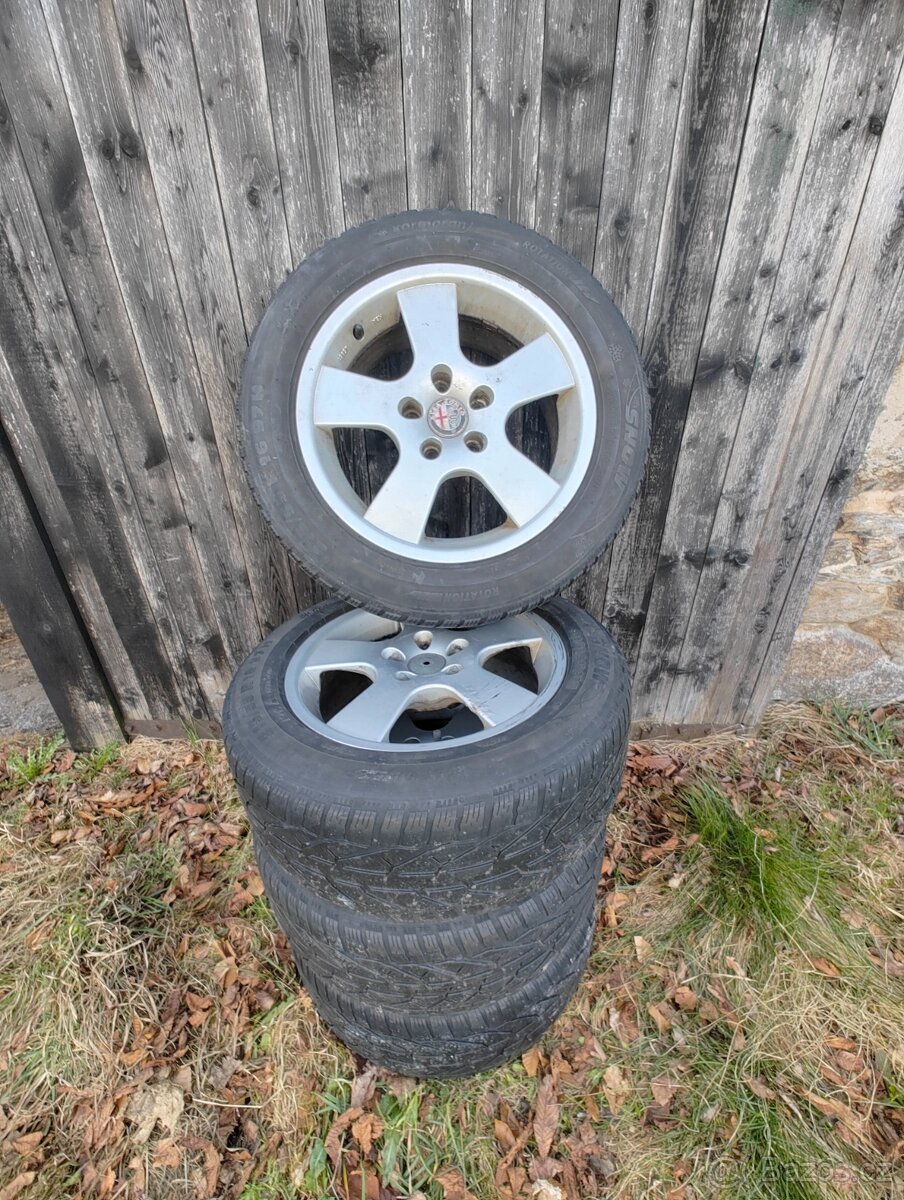 Nabízím sadu kol 215/55 R16 5x110