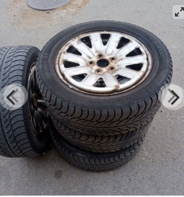 Disky kol 5x112 s pneu 205/55 R16,  a disky kol 5x100.