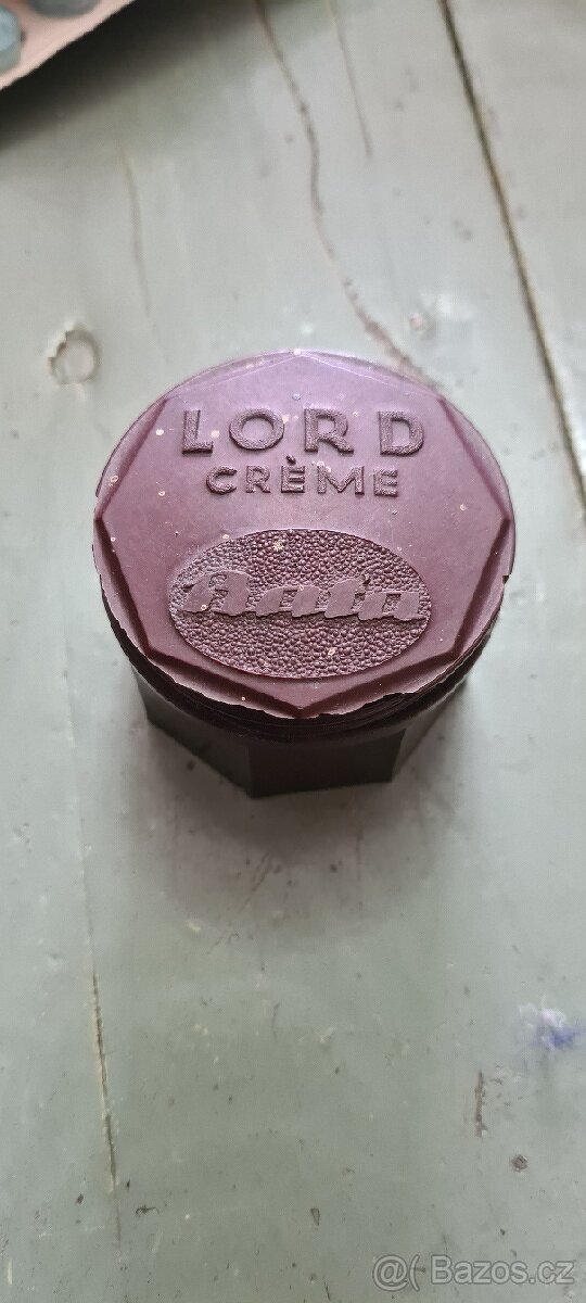 BATA creme lord krabicka od kremu, 30. Leta
