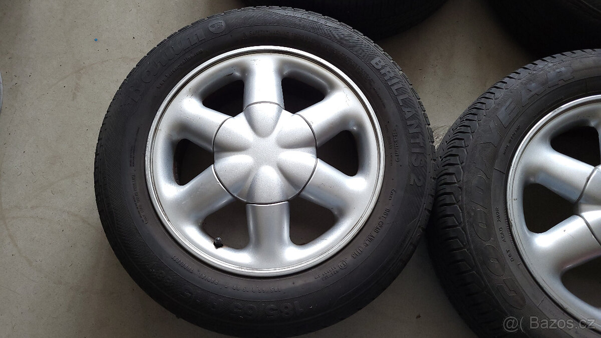 Letní ALU kola 15" 4x100 Dacia, Renault - levně