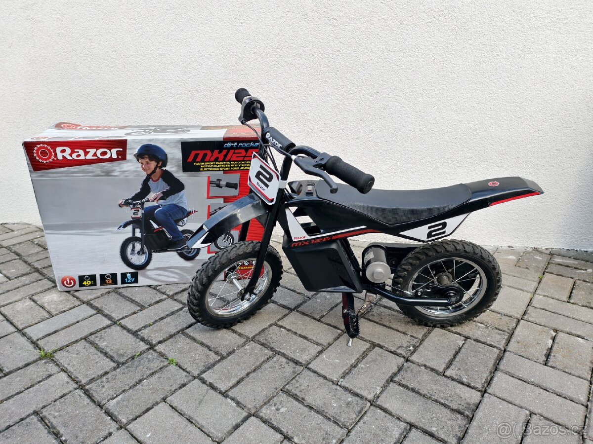 Razor mx 125 elektrická motorka