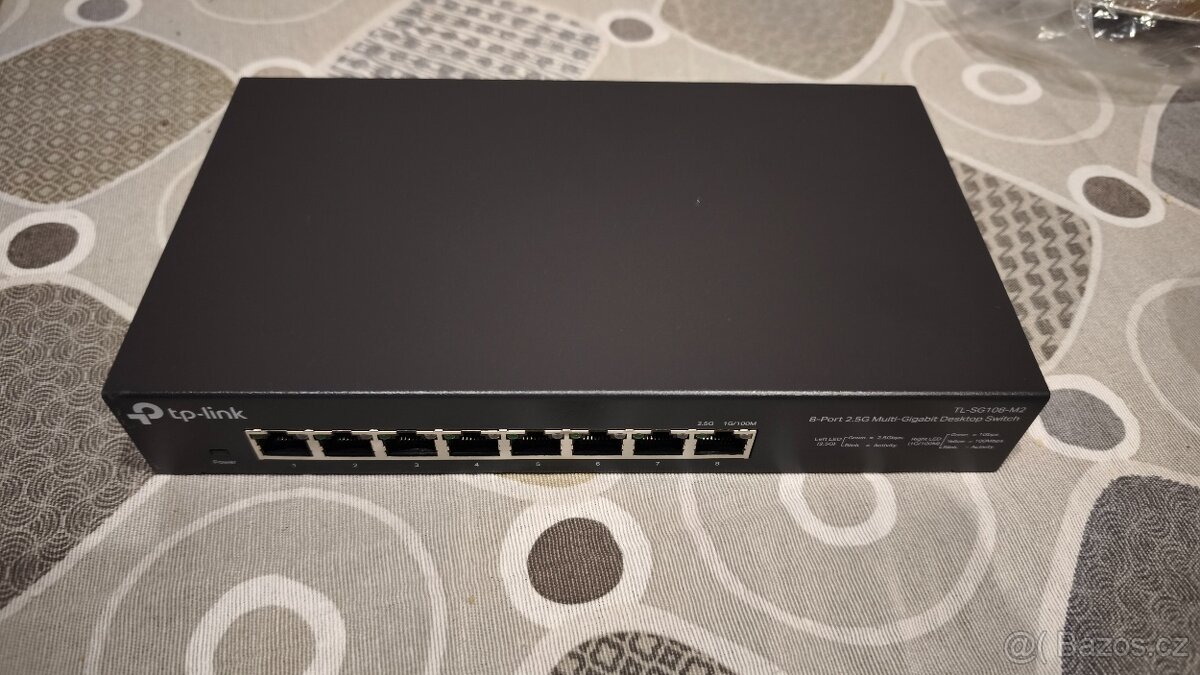 TP-Link TL-SG108-M2 8-Portový 2,5G Desktop Switch