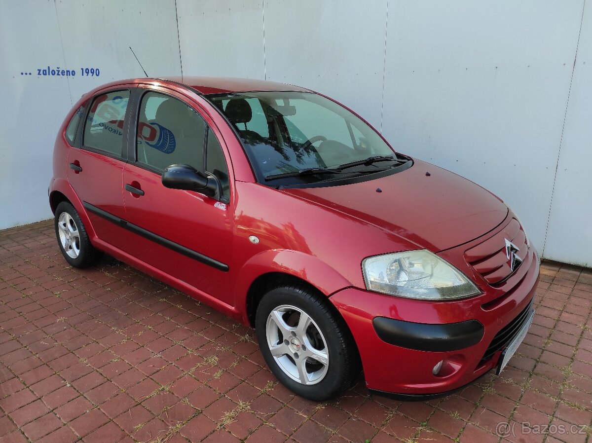 Citroen C3 1.1 KLIMA ČR 1.MAJ. R.V. 2009 NAJ. 77 tis. km