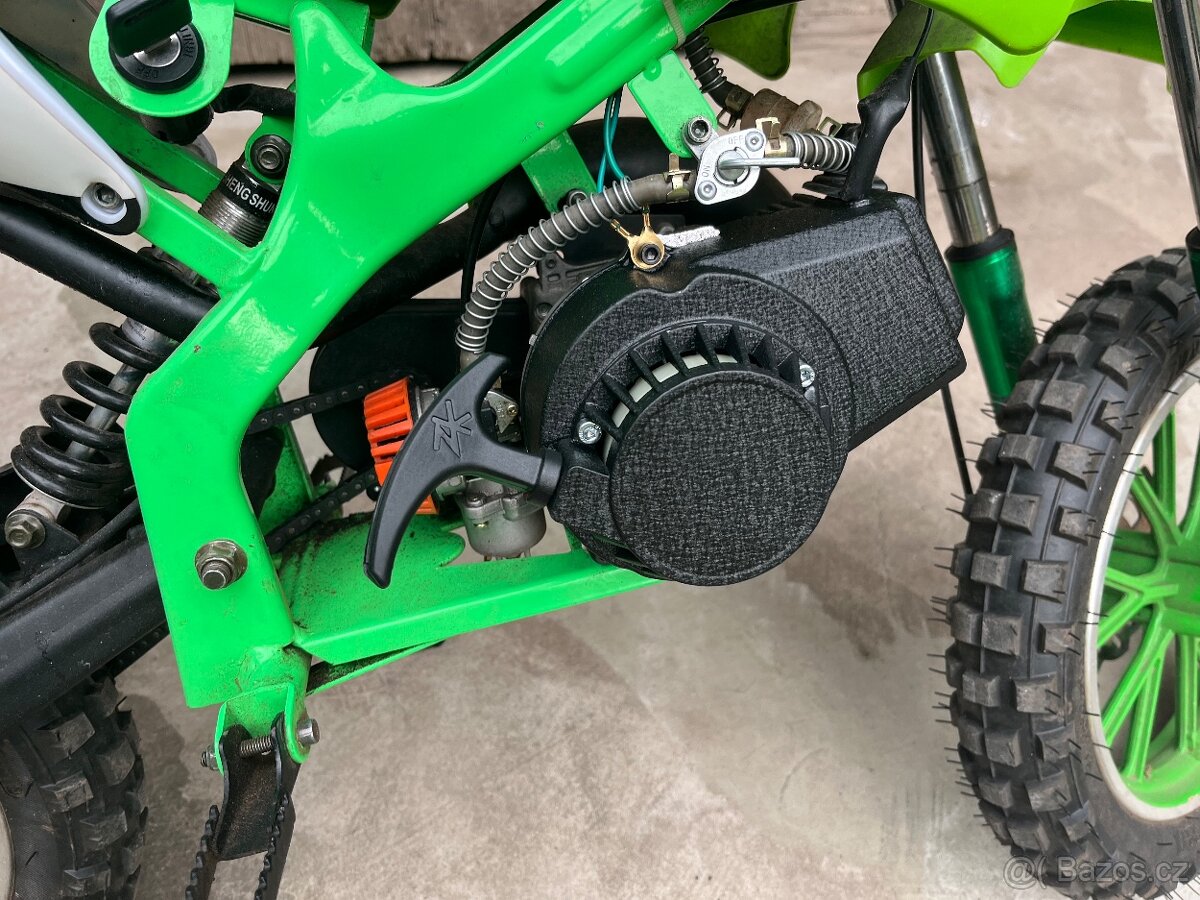 Prodám pitbike 50ccm bez řazení určený pro děti od 6-10 let