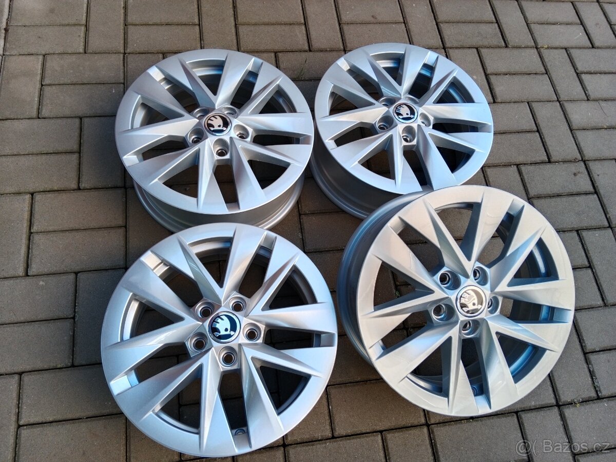 alu kola 5x100 r15 Škoda Fabia 4