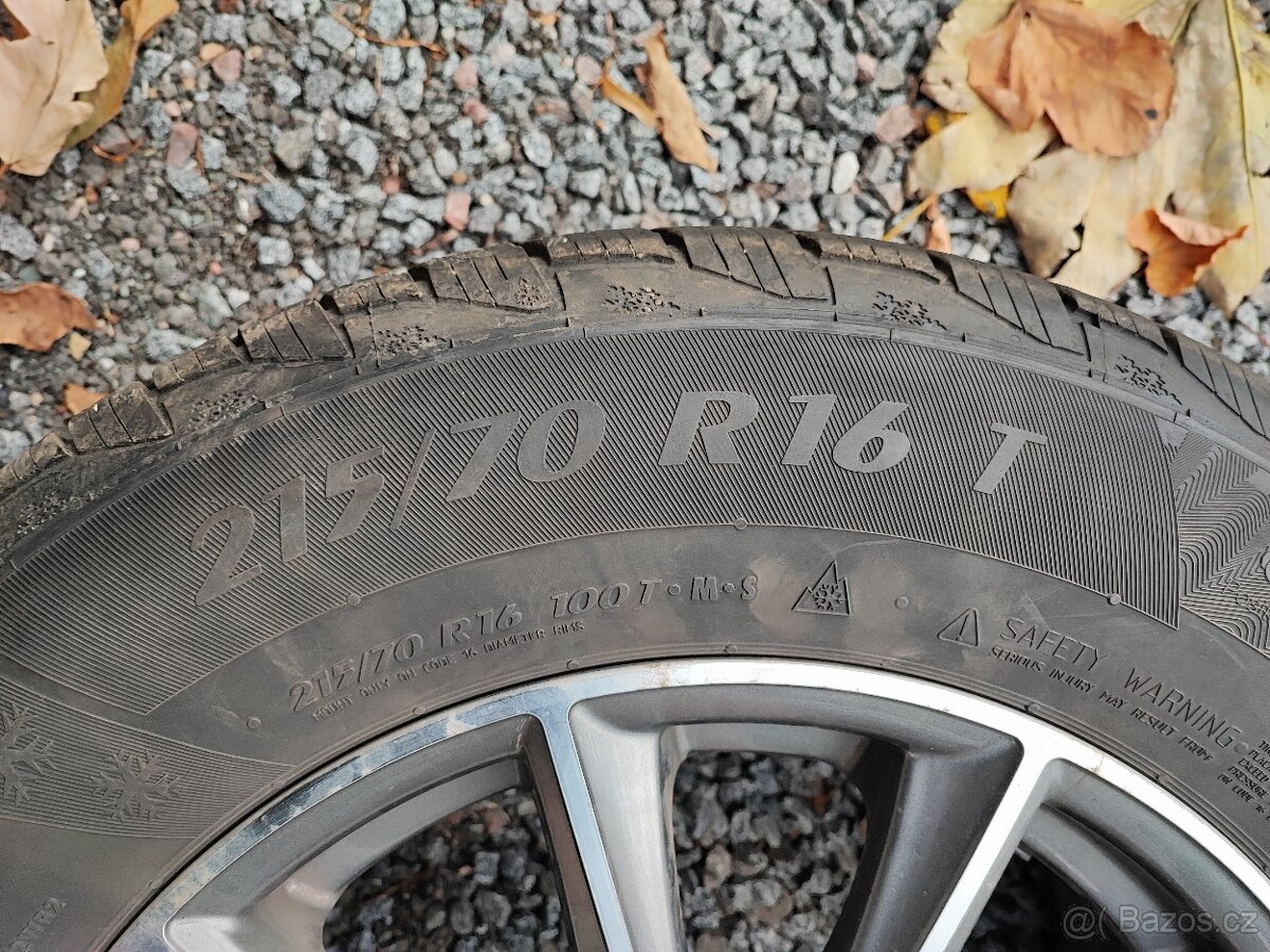 Sada zimních kol 215/70 R16 T