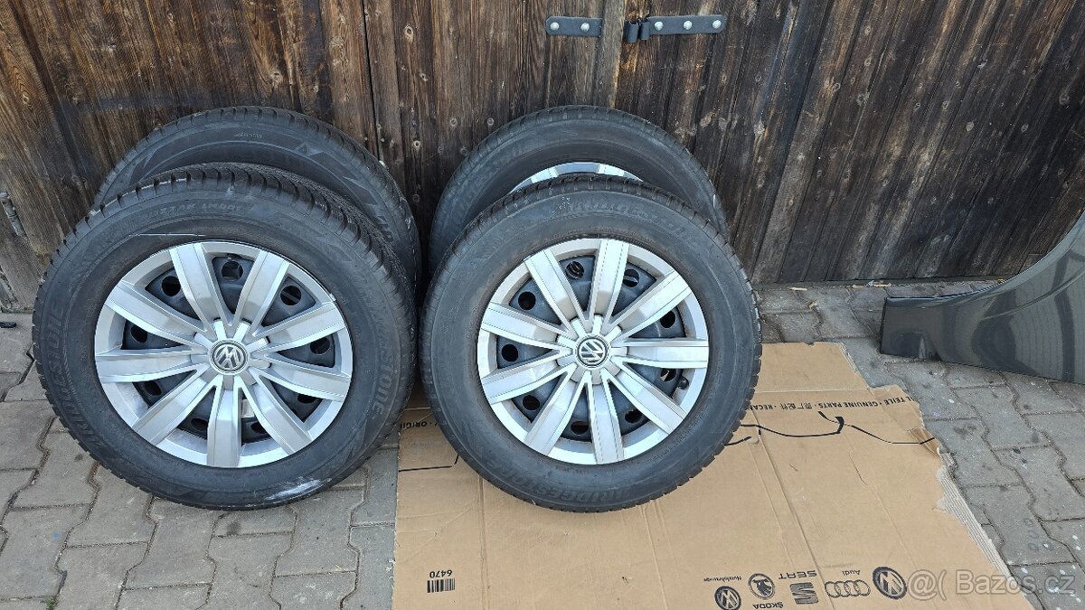 Škoda vw audi 5x112 215/65 r17 pneu Bridgestone