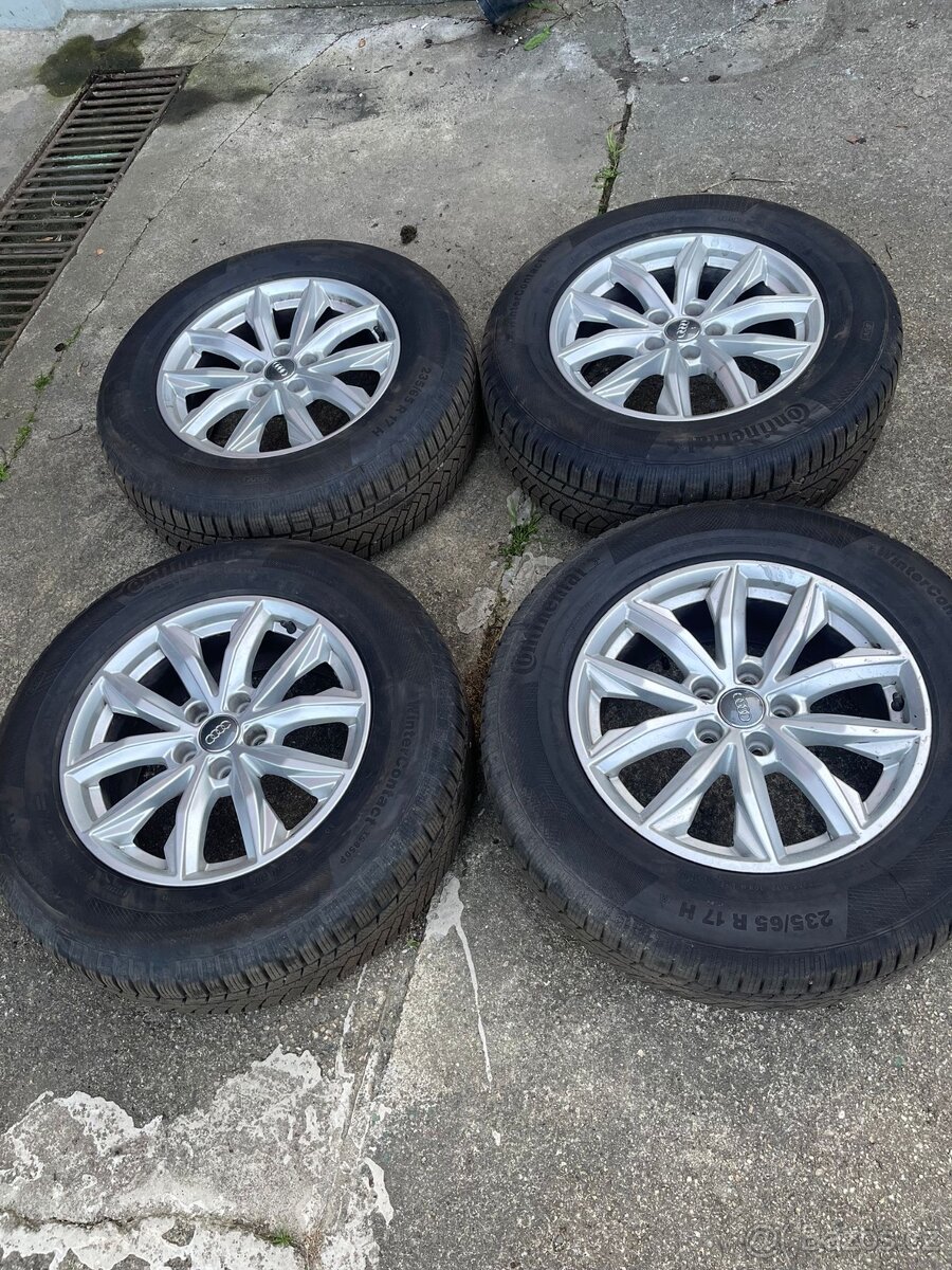Alu kola 5x112 r17 Audi originál
