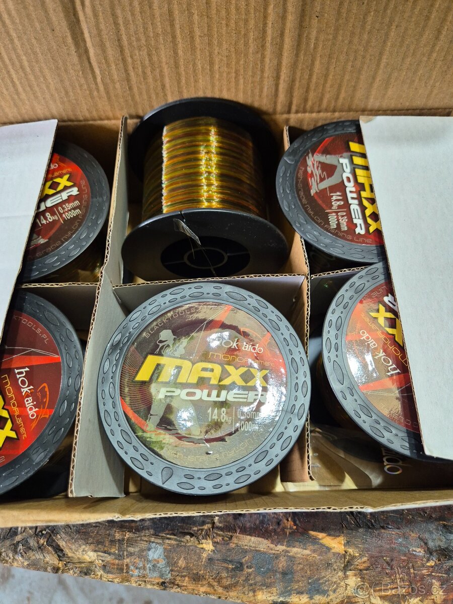 Rybářský vlasec Maxx Power 0,35mm 14,8kg 1000m