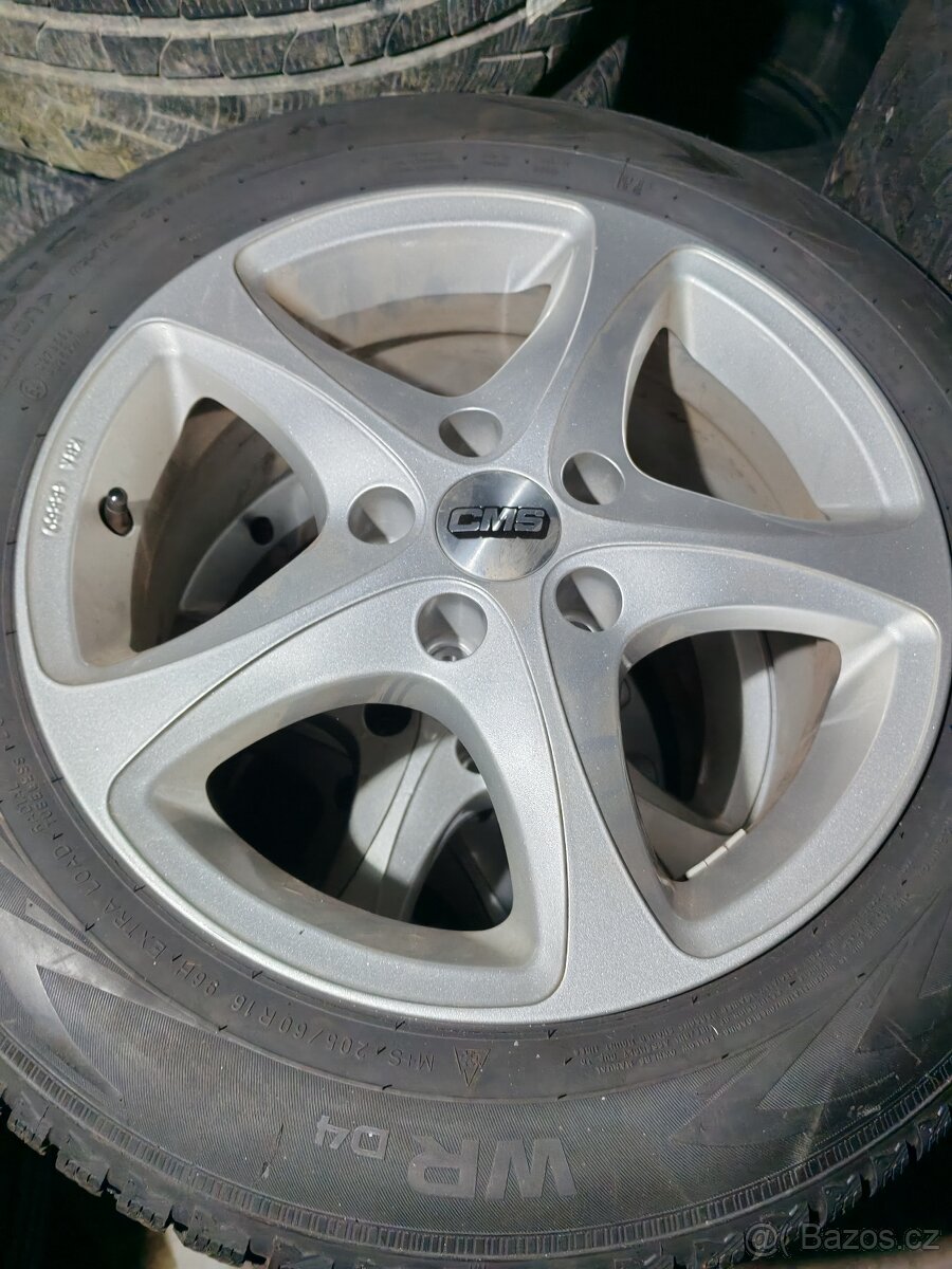 ALU kola 5x112 R16 +205/60/16 Nokian