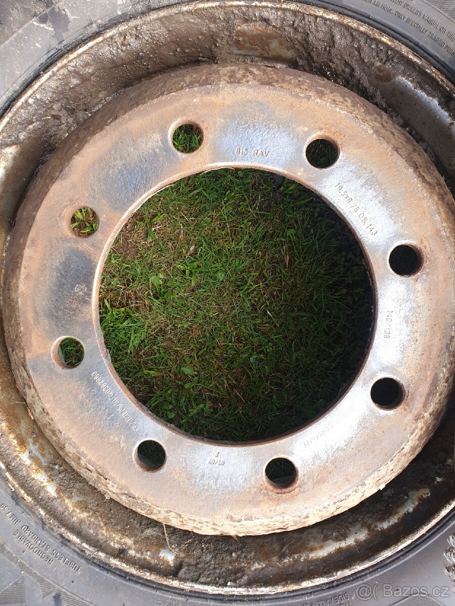 Kopím ráfek, disk 19,5" VOLVO 20362960