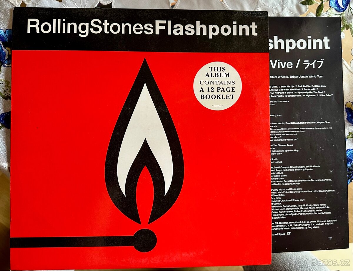 LP vinyl gramodeska ROLLING STONES (Japan) TOP