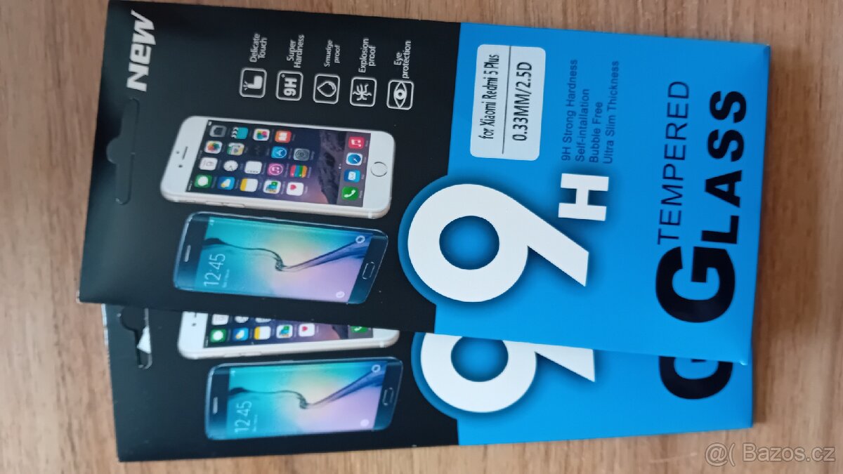 Ochranne tvrzene sklo Xiaomi Redmi 5 plus - nove
