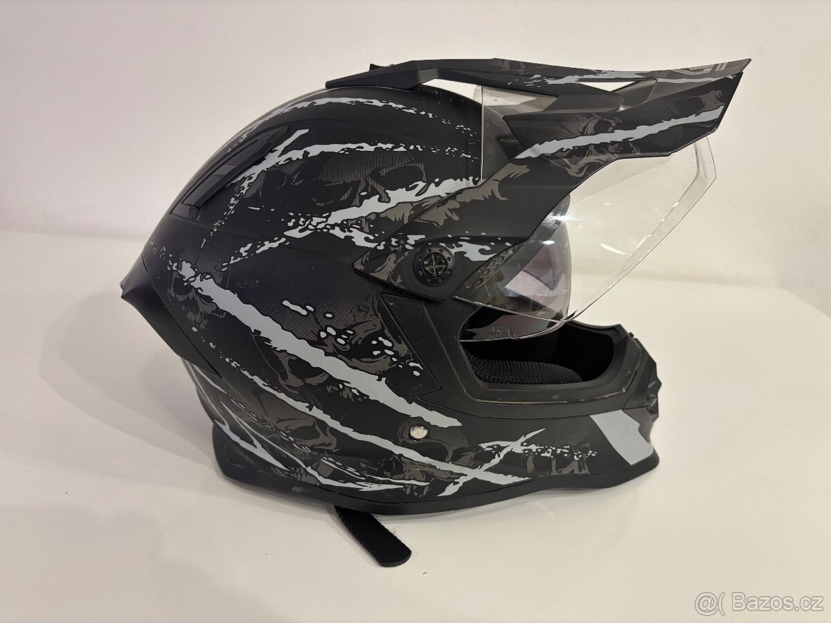 Enduro helma LVS, XL 61-62cm